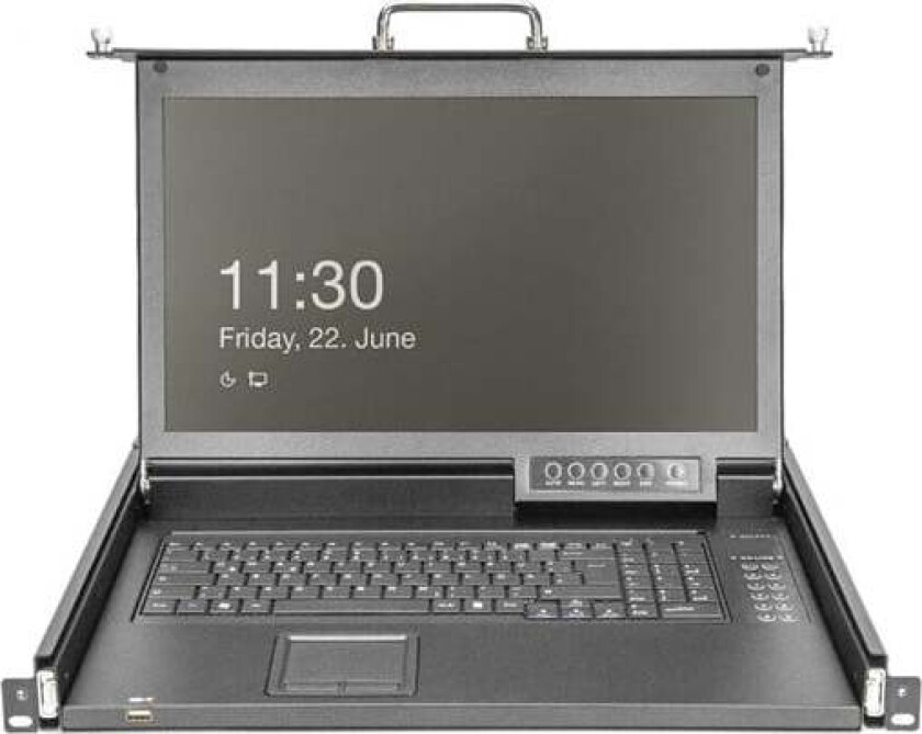 17" DIGITUS KVM console - Full HD (1080p) - 17"