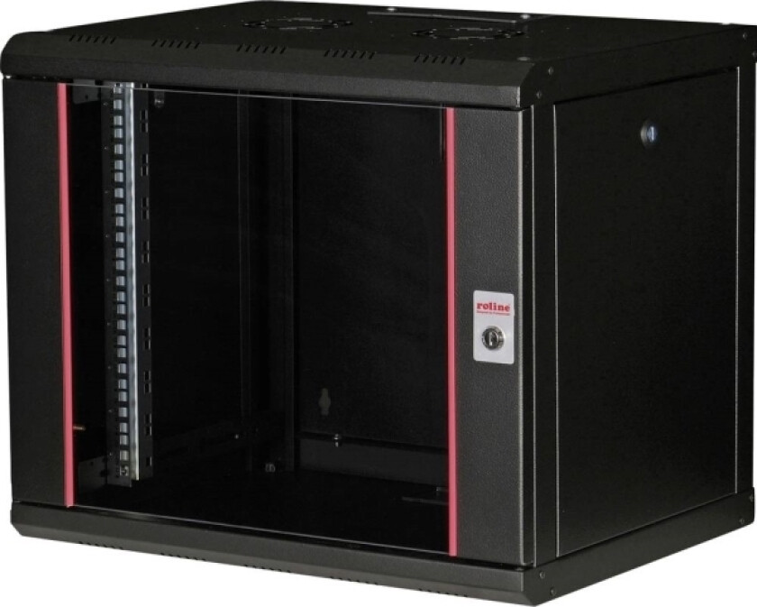 Roline 19 Tommer Vægkabinet (B X H X T) 450 X 505 X 600 Mm Sort