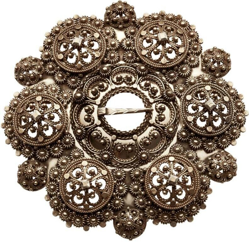 Bolesølje Telemark i 830 antikkforgylt sølv