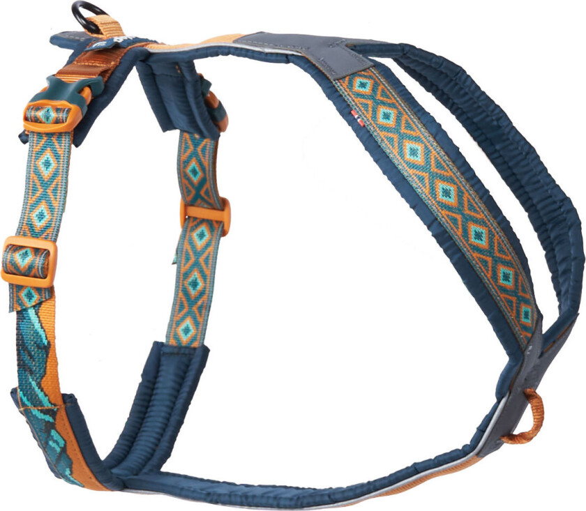 Non-stop Dogwear Line Harness 5.0 Rachel Pohl Edition - Teal/Oak (6)
