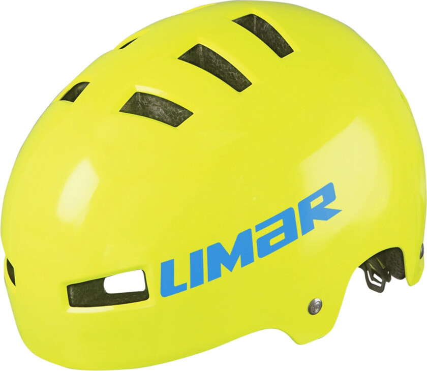 360 Teen BMX helmet 52-59 22, sykkelhjelm junior yellow fluo