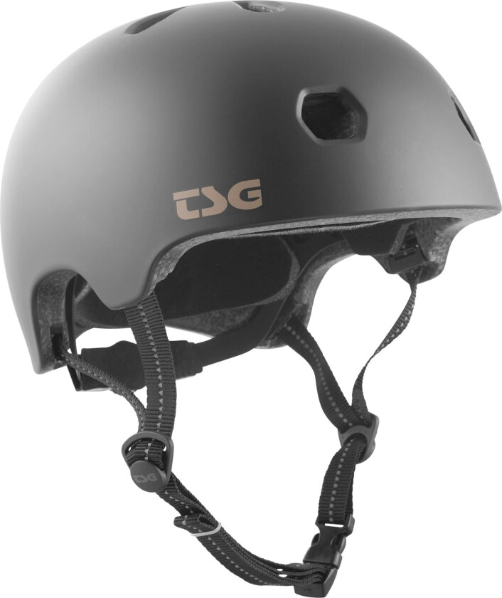 Meta BMX helmet 22, sykkel- og skatehjelm, barn/junior SatinBlack