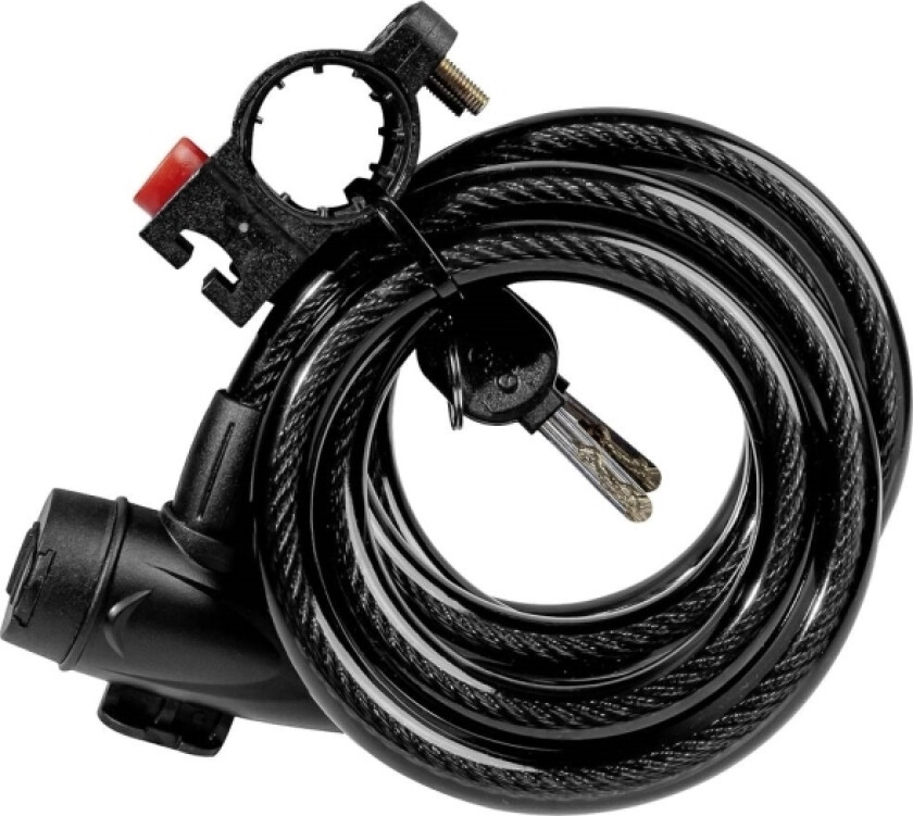 Kabellås Sort Nøglelås