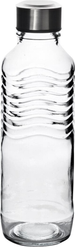 Hollie klar glassflaske 500 ml - Elegant og praktisk, 4,5x6,5xH22,5 cm