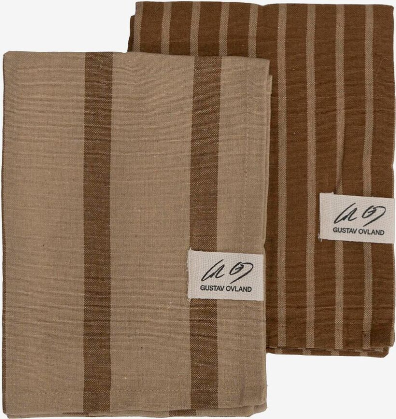 Kjøkkenhåndkle Akira 2-pakning, Orange