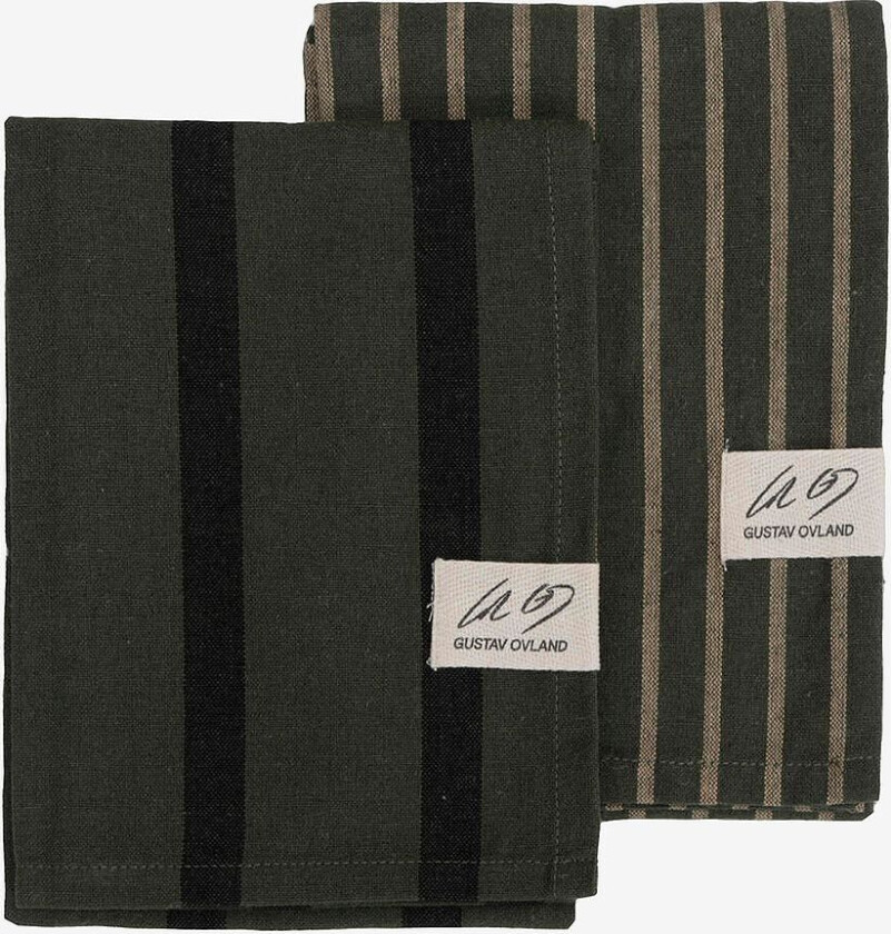 Kjøkkenhåndkle Akira 2-pakning, Grønn