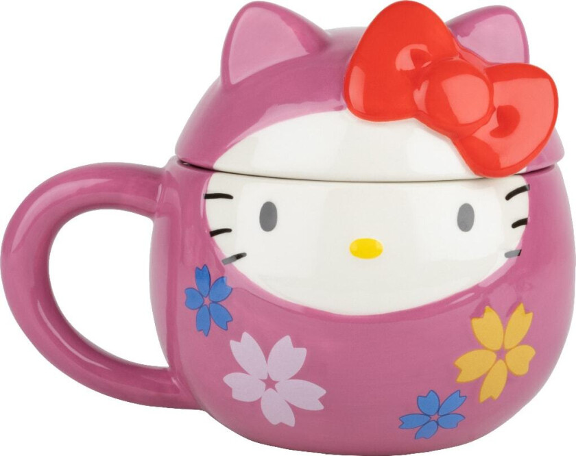Daruma 3D-krus (Hello Kitty)