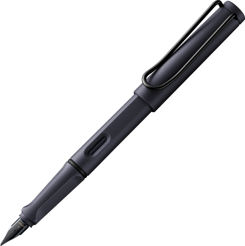 Safari Fyllepenn Steel Black Fine