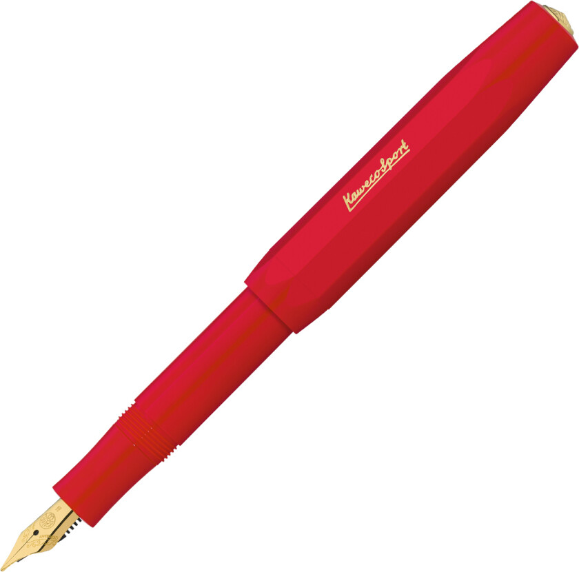 Classic Sport Fyllepenn Red Medium