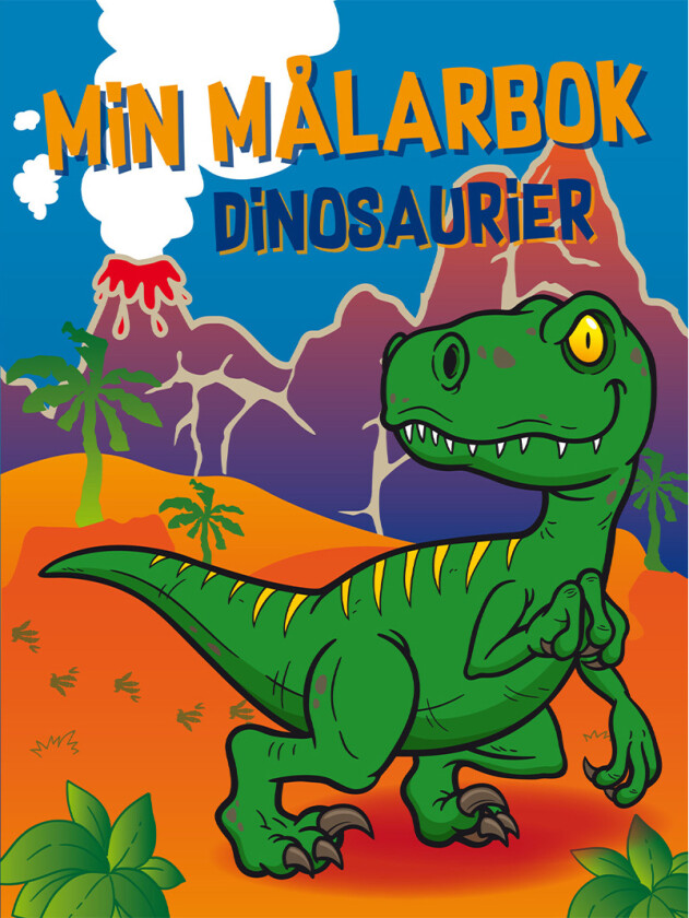 Min Malebok Dinosaurier