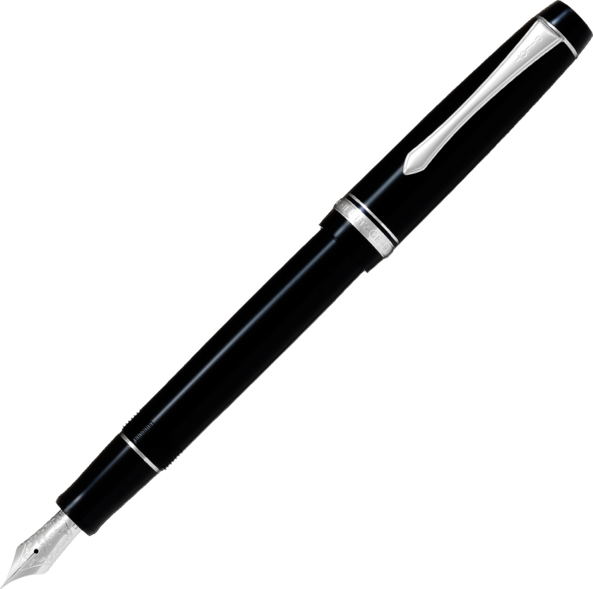 Heritage 91 Fyllepenn Black Medium