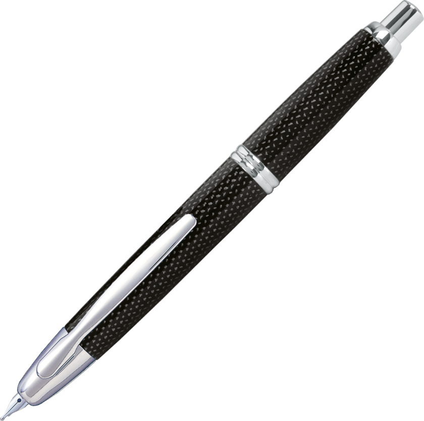 Capless Fyllepenn Graphite Black Medium