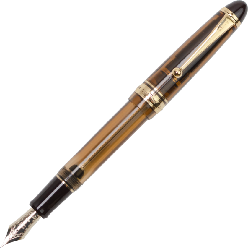 Custom 823 Fyllepenn Brown Fine