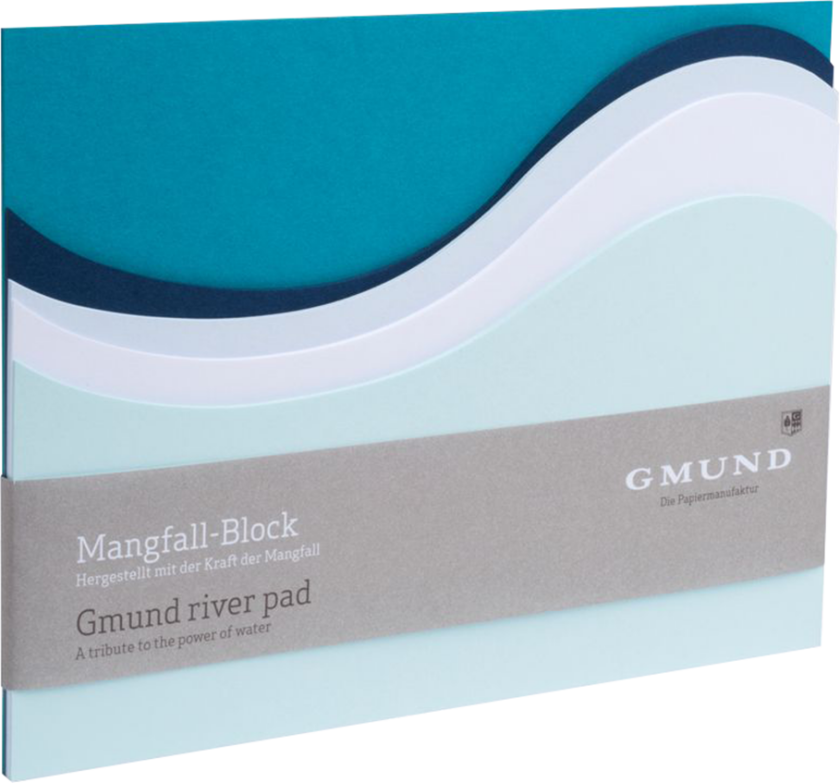 River Pad Notisblokk A5 Turquoiseblue