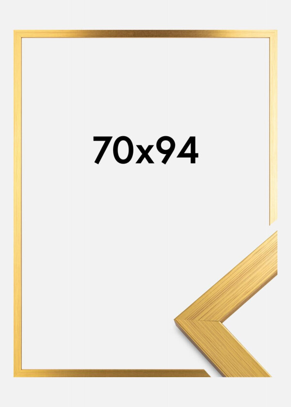 Ramme Gold Wood 70x94 Cm