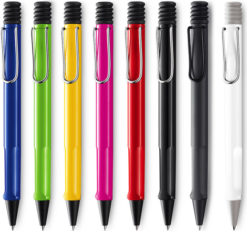 Safari Kulepenn Shiny Red