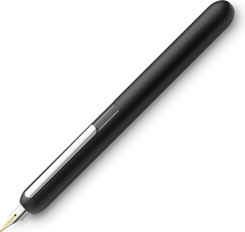 Dialog 3 Matt black Fyllepenn Medium