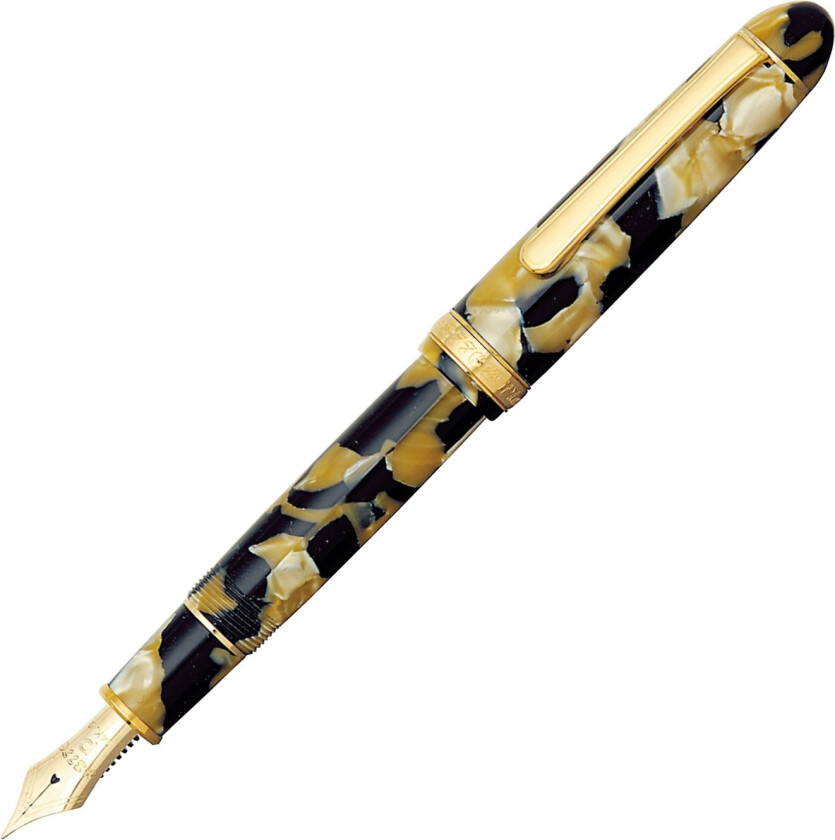 #3776 Century Fyllepenn Celluloid Calico Fine