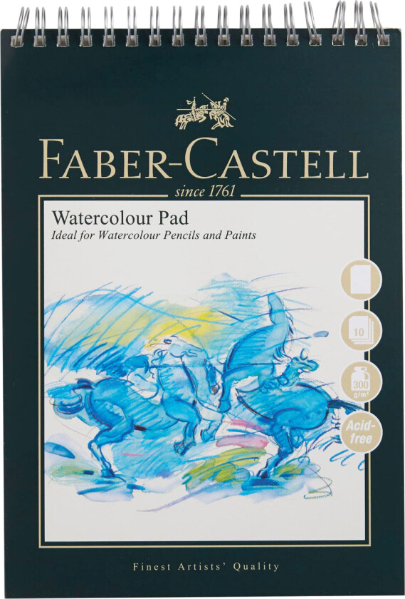 Akvarellblokk Spiral A4