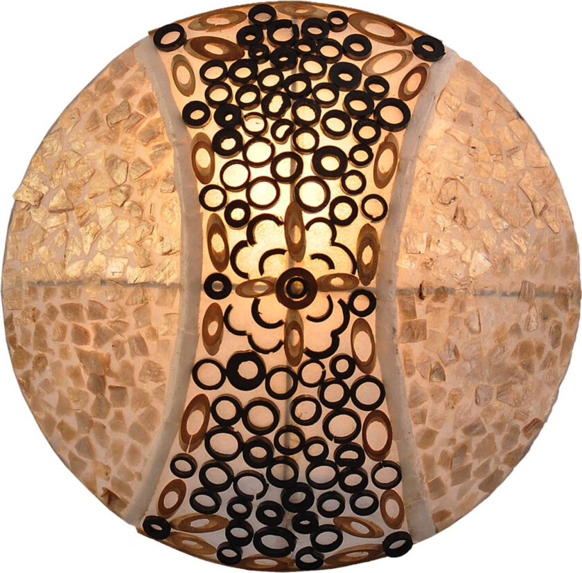 Dekorert vegglampe Melina