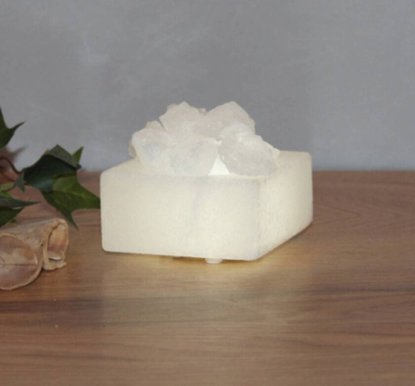 Liten LED-saltkrystallskål Petite