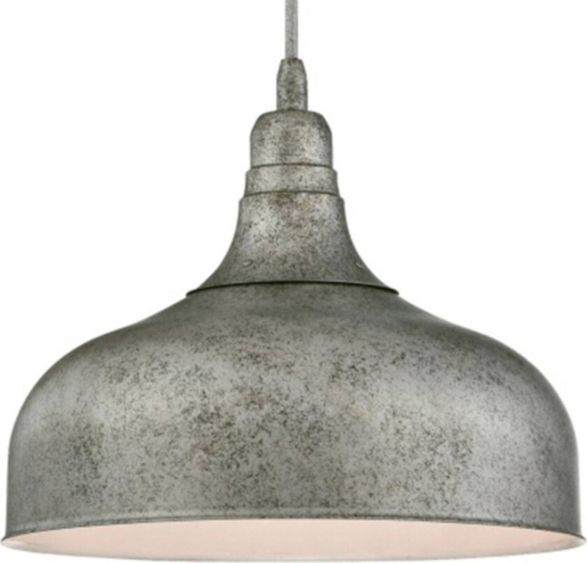 6330140 hengelampe, stål antikk