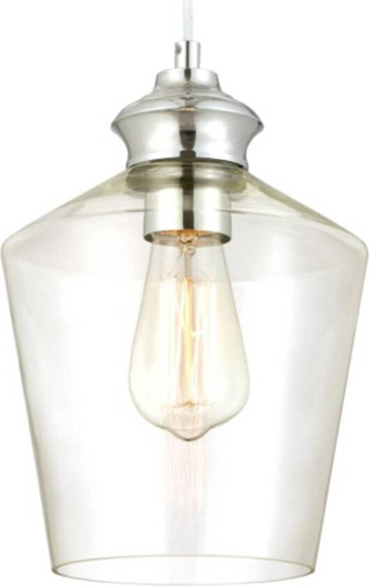 hengelampe 6205540 med klart glass