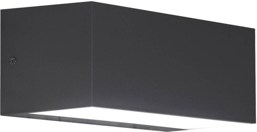 Utendørs LED-vegglampe Amelia, mørkegrå