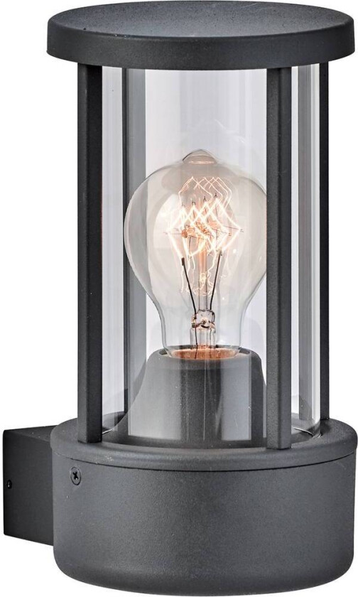 Utendørs vegglampe Aspen, moderne lampeform