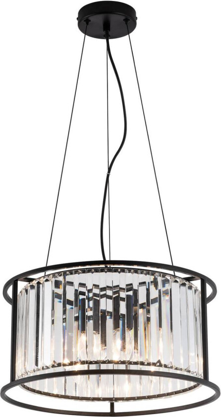 Hengelampe Ronda, rund, Ø 40 cm