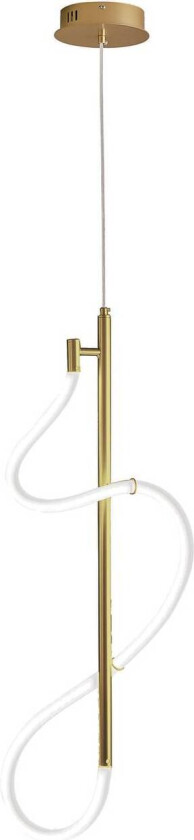 LED-pendellampe Annete, gull