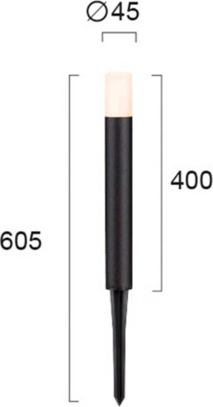 LED-spot med jordspyd Faro, IP65