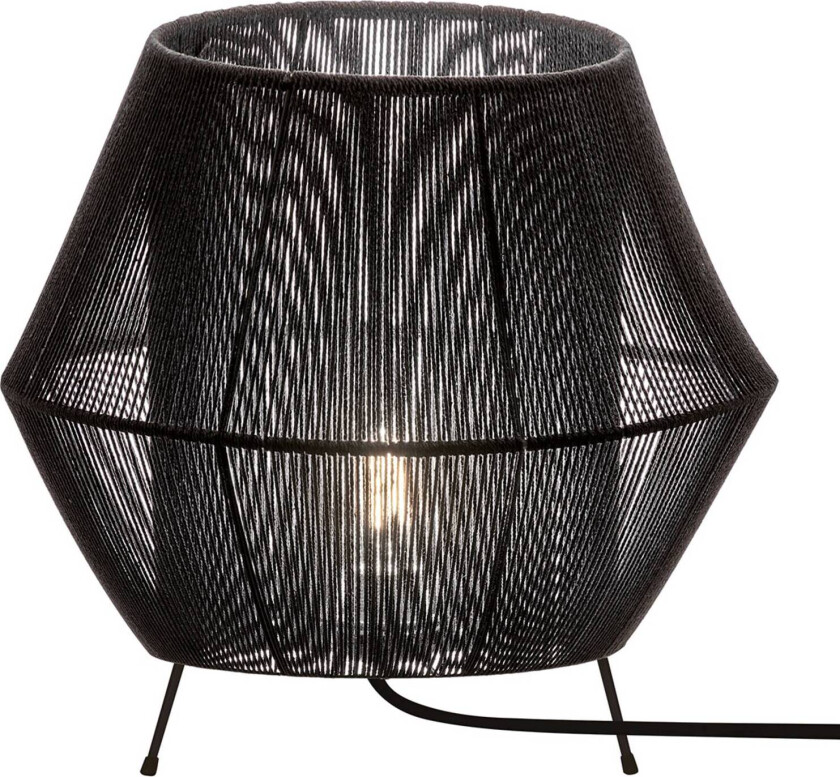 Bordlampe Zaira i svart