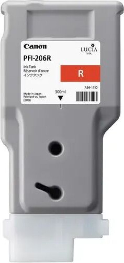 Blekk Rød Pfi-206r