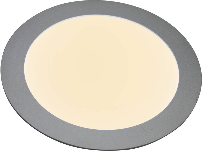LED-innfellingspanel 27636, flat, rund, 12 W