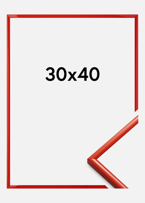 Ramme New Lifestyle Akrylglass Lyserød 30x40 Cm