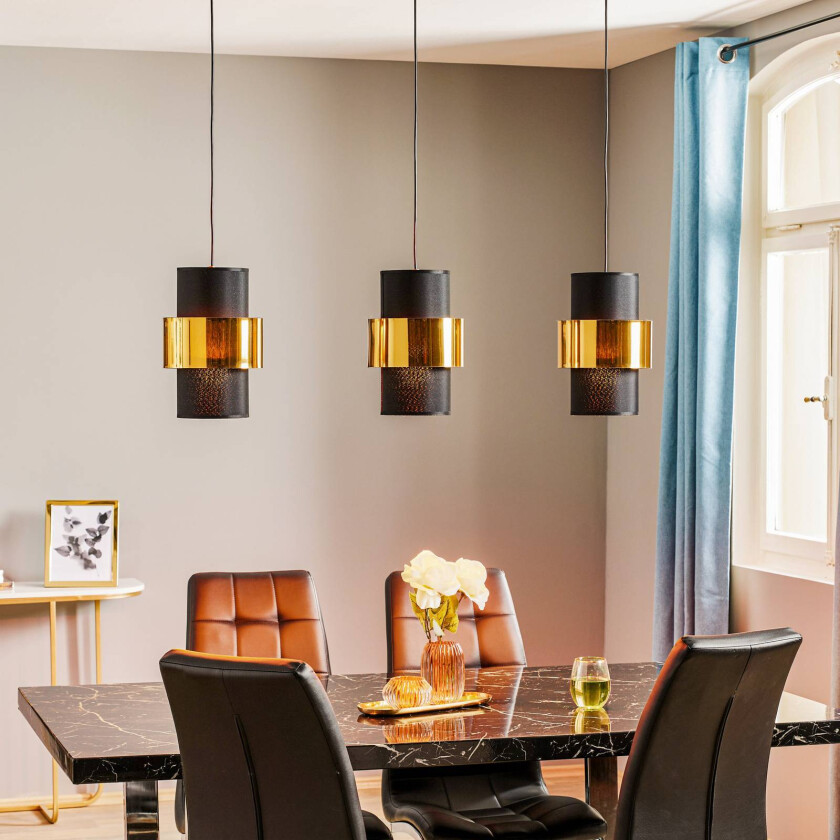 Calisto pendellampe, tre lamper