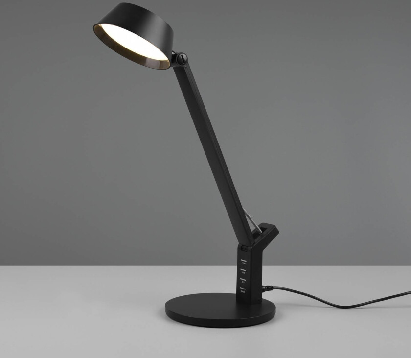 LED-bordlampe Ava med dimmefunksjon, svart