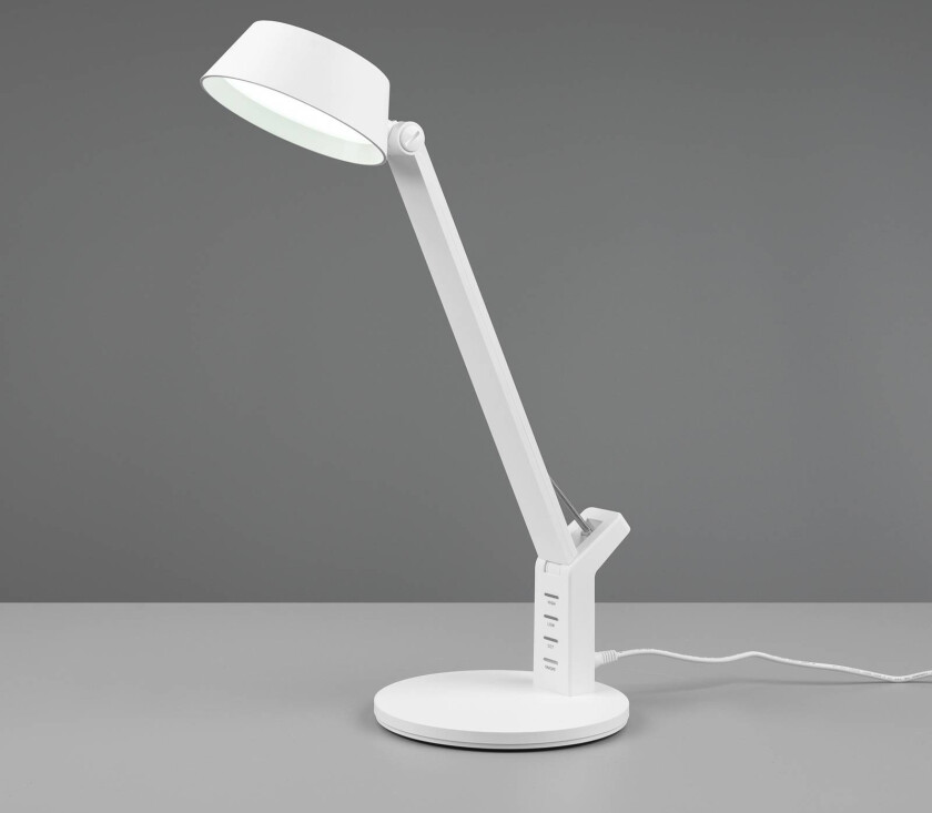 LED-bordlampe Ava med dimmefunksjon, hvit