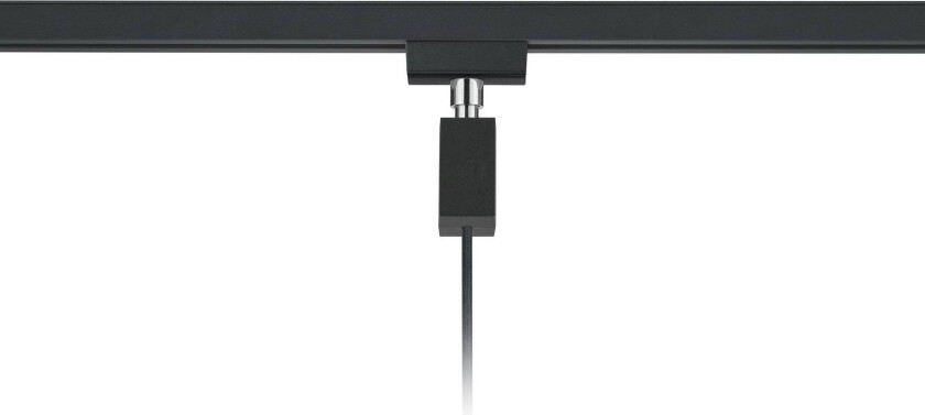 DUOline Jimmy pendellampe, 2-fase system, svart-gull