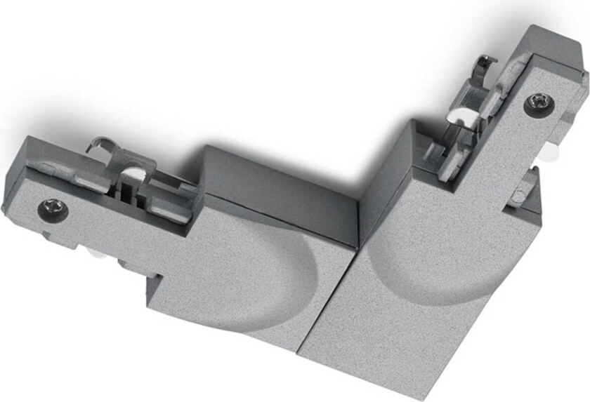 Hjørnekontakt DUOline jordledning indre, titan