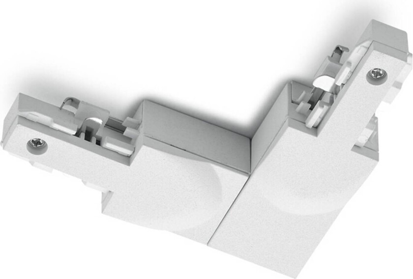 Hjørnekontakt DUOline jordledning indre, hvit