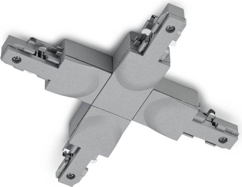 X-connector DUOline 2-fase skinne, titan