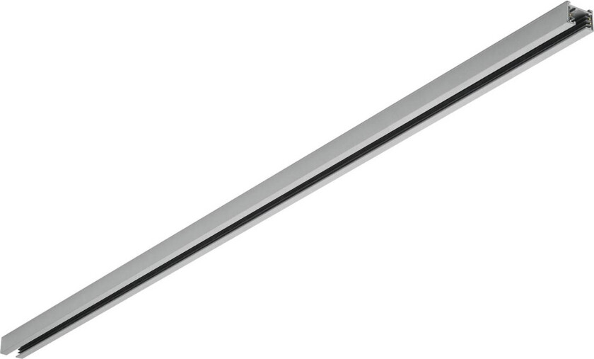 dUOline 2-faset skinne, titan, 100 cm