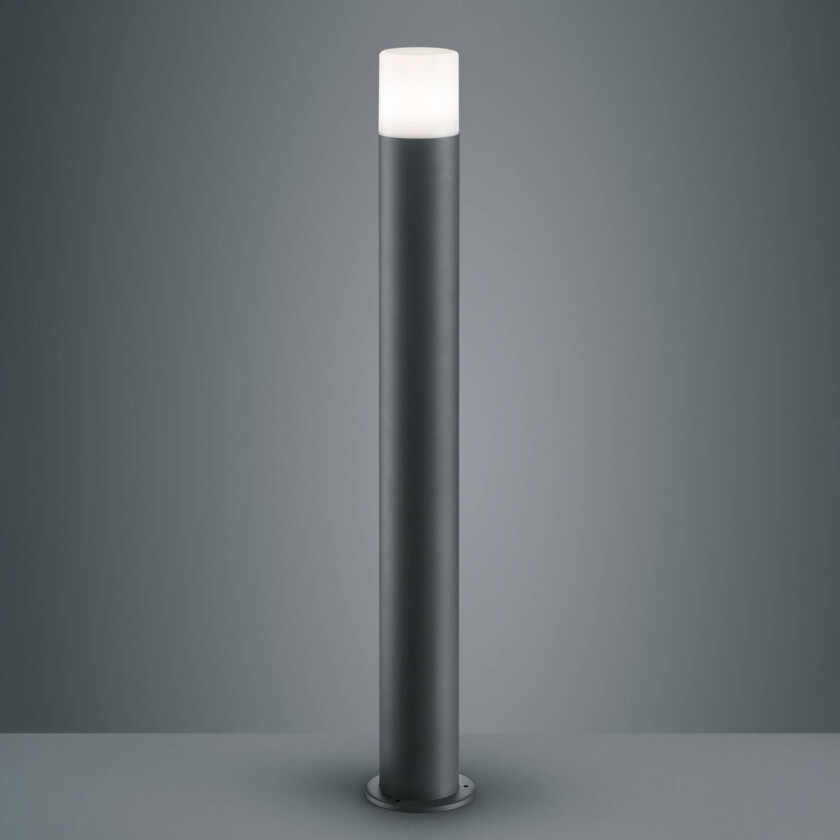 Veilampe Hoosic av trykkstøpt aluminium, antrasitt