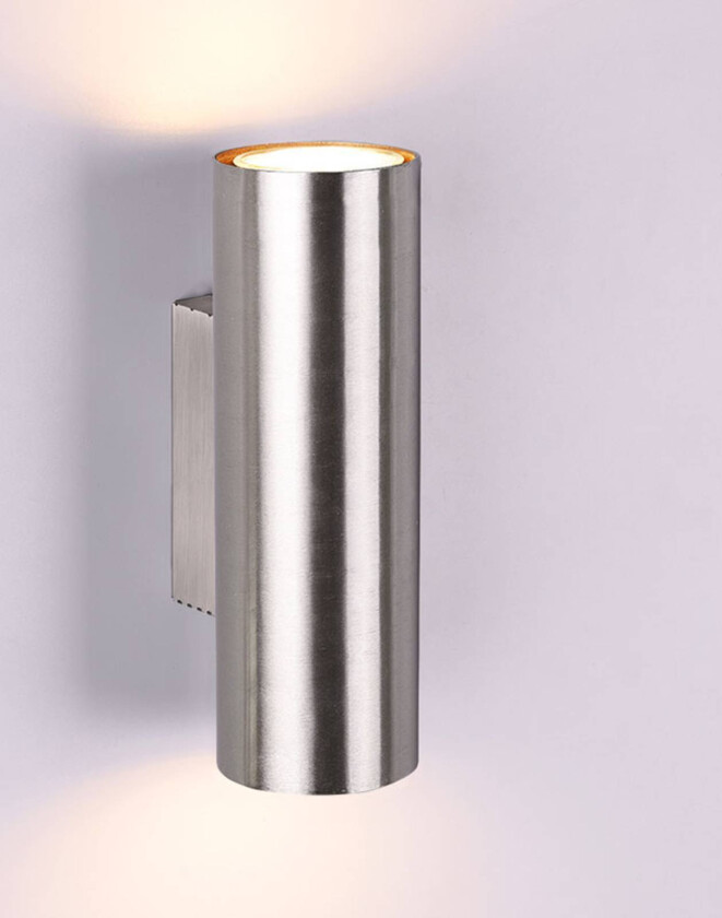Vegglampe Marley i matt nikkelfinish