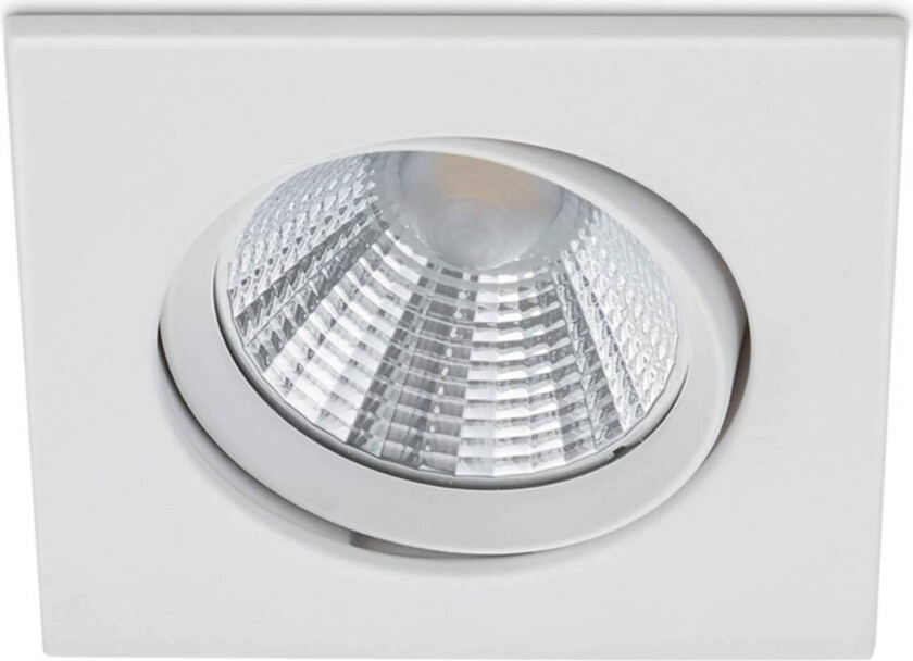 Dimbar LED-downlight Pamir i matt hvit