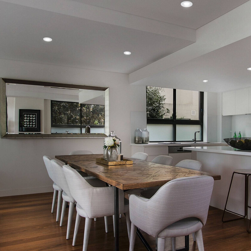 Rundt LED-downlight Rila, hvit