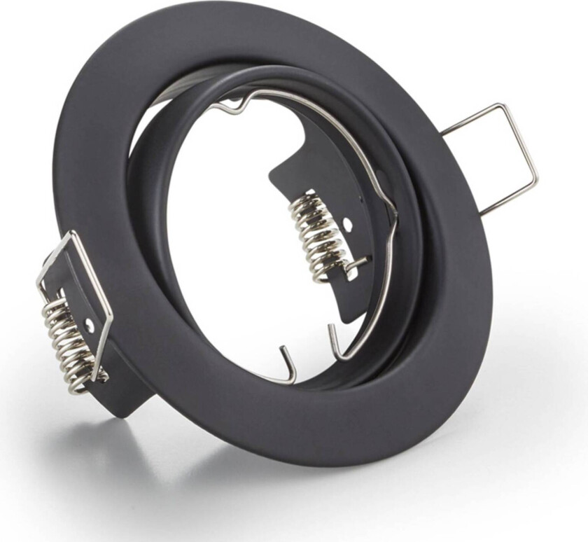 Rundt downlight Jura i svart