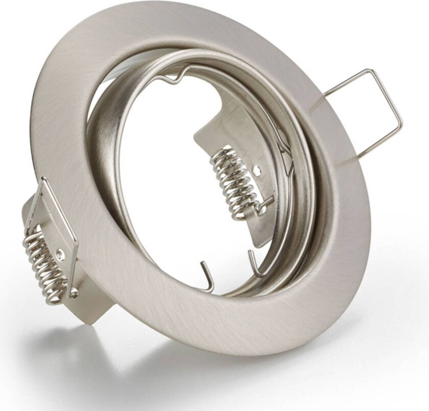 Rundt downlight Jura i matt nikkel